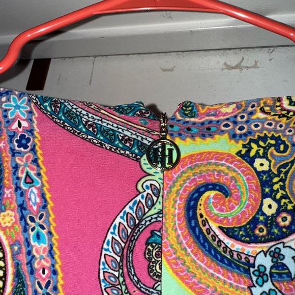 Tommy Hilfiger Multicolor Paisley Dress - Picture 3 of 4